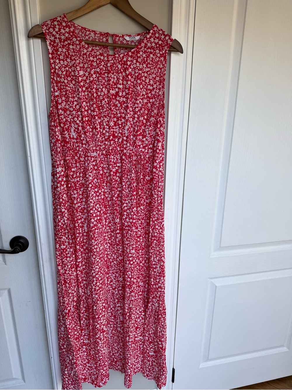 Penningtons Red Floral Maxi Dress